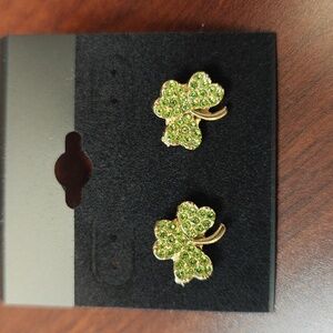 Rhinestone shamrock